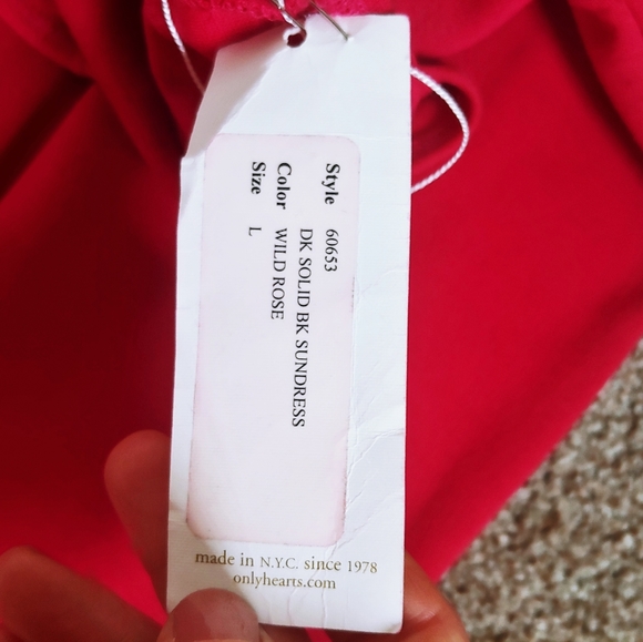 Only Hearts Pink Asymmetric Sleeveless Dress - Picture 8 of 13